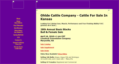 Desktop Screenshot of ohldecattle.com